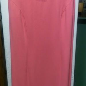 PINK DRESS W MATCHING PINK DUSTER